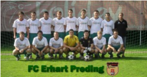 Gruppenbild vom FC Erhart Preding