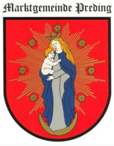 Bild von dem Wappen der Gemeinde Preding